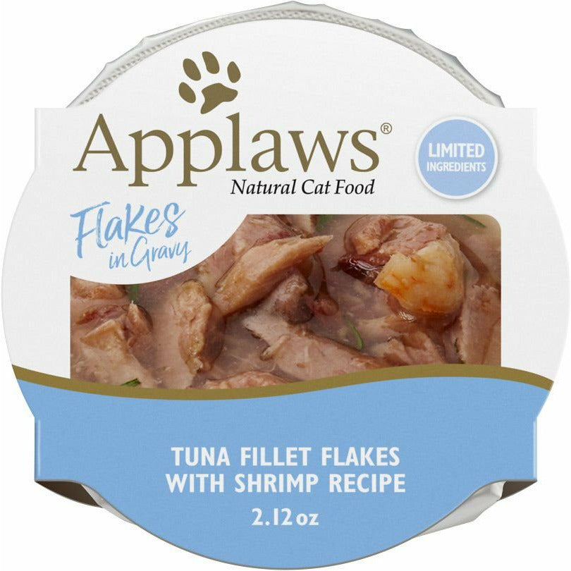 Applaws Tuna Flakes with Shrimp in Gravy Wet Cat Food  Canned Cat Food  | PetMax Canada