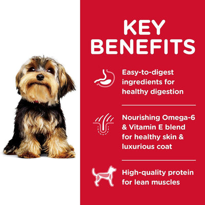 Hill's Science Diet Adult Small Paws Lamb Meal & Rice Recipe Dry Dog Food - 2.04 Kg - Dog Food - Hill's Science Diet - PetMax Canada