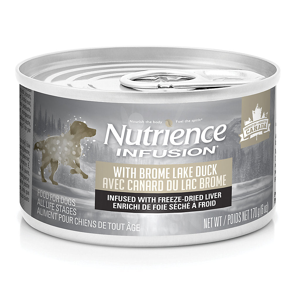 Nutrience Canned Adult Pâté with Brome Lake Duck Dog Food  Canned Dog Food  | PetMax Canada