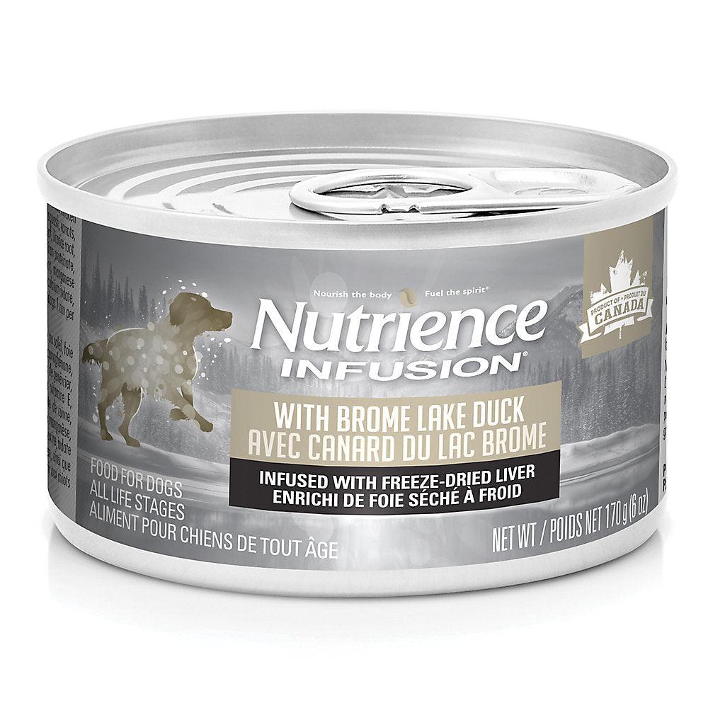Nutrience Canned Adult Pâté with Brome Lake Duck Dog Food - 170g - Canned Dog Food - Nutrience Pet Food - PetMax Canada