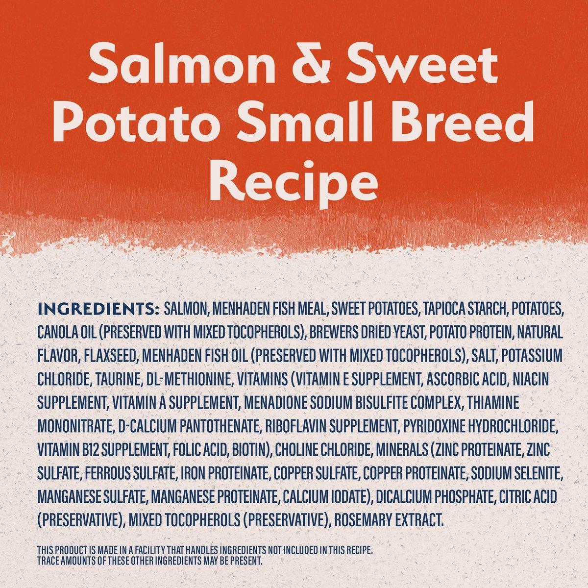 Natural Balance Grain Free Salmon & Sweet Potato Small Breed Dog Food - 1.81 Kg - Dog Food - Natural Balance - PetMax Canada