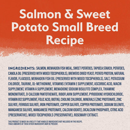 Natural Balance Grain Free Salmon & Sweet Potato Small Breed Dog Food - 1.81 Kg - Dog Food - Natural Balance - PetMax Canada