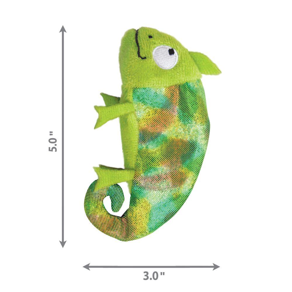 Kong Cat Toy Catnip Refillables Chameleon - Chameleon - Cat Toys - Kong - PetMax Canada