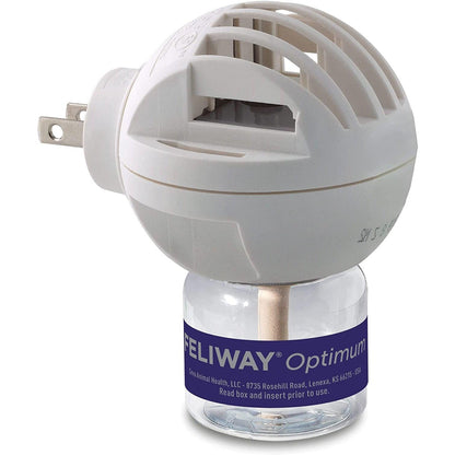 FELIWAY Optimum Cat, Enhanced Calming Pheromone Diffuser, 30 Day Starter Kit - Default Title - Cat Health Care - Feliway - PetMax Canada