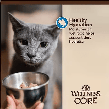 Wellness CORE Tiny Tasters Flaked Tuna & Shrimp in Sauce Wet Cat Food - 50g - Canned Cat Food - Wellness - PetMax Canada