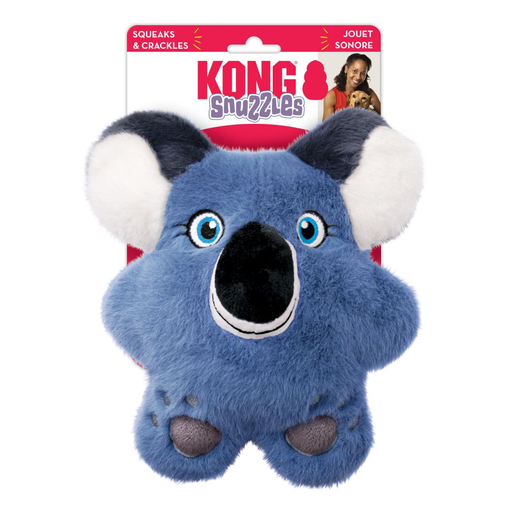 Kong Dog Toy Snuzzles Koala  Dog Toys  | PetMax Canada