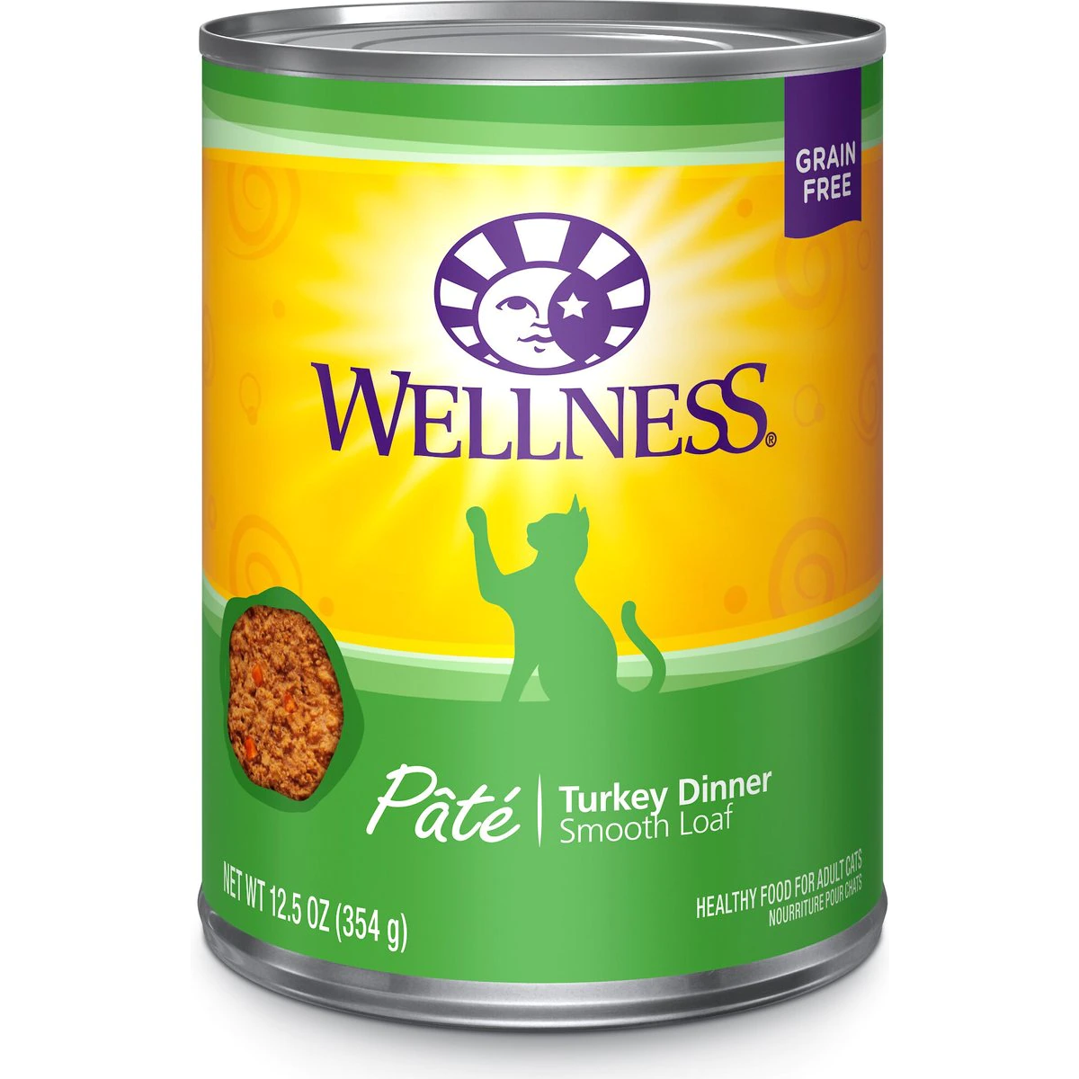 Wellness Complete Health Turkey Formula Grain-Free Canned Cat Food 354g Canned Cat Food 354g | PetMax Canada