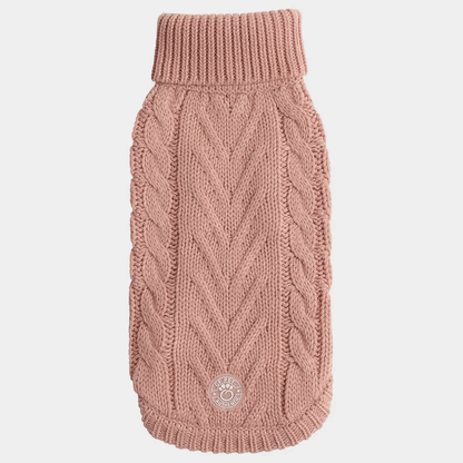 GF Pet Chalet Sweater Pink For Dogs - XX-Small - Sweaters - GF Pet - PetMax Canada