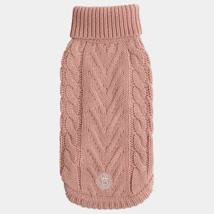 GF Pet Chalet Sweater Pink For Dogs - XX-Small - Sweaters - GF Pet - PetMax Canada