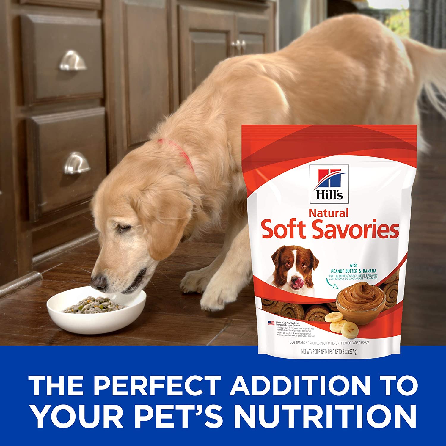 Hill's Science Diet Soft & Savory Dog Treats Peanut Butter & Banana  Dog Treats  | PetMax Canada