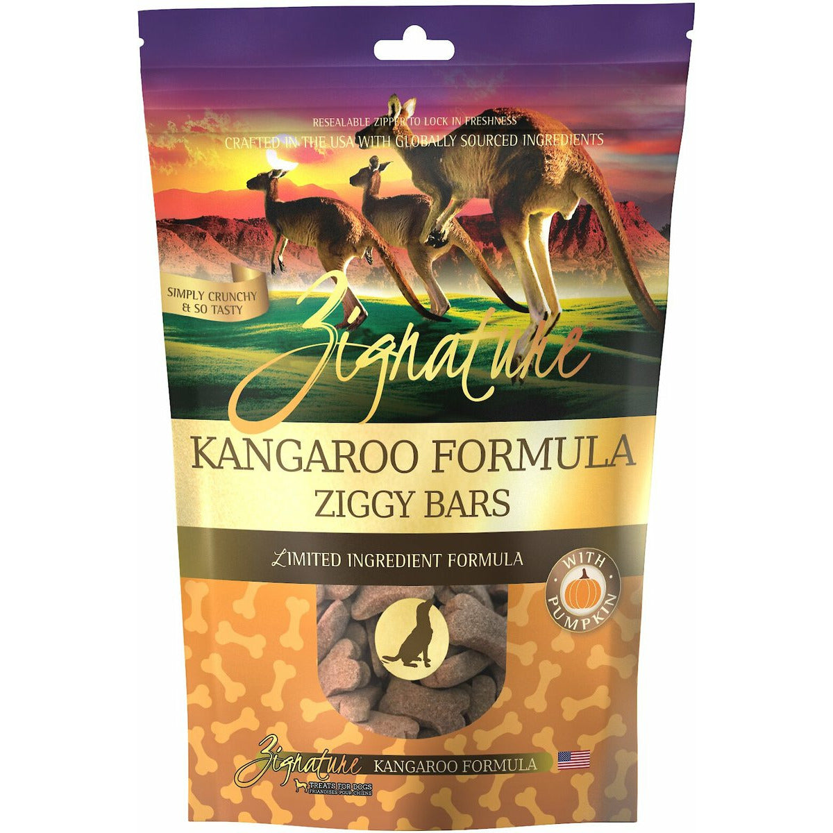 Zignature Kangaroo Formula Biscuit Treats for Dogs  Dog Treats  | PetMax Canada