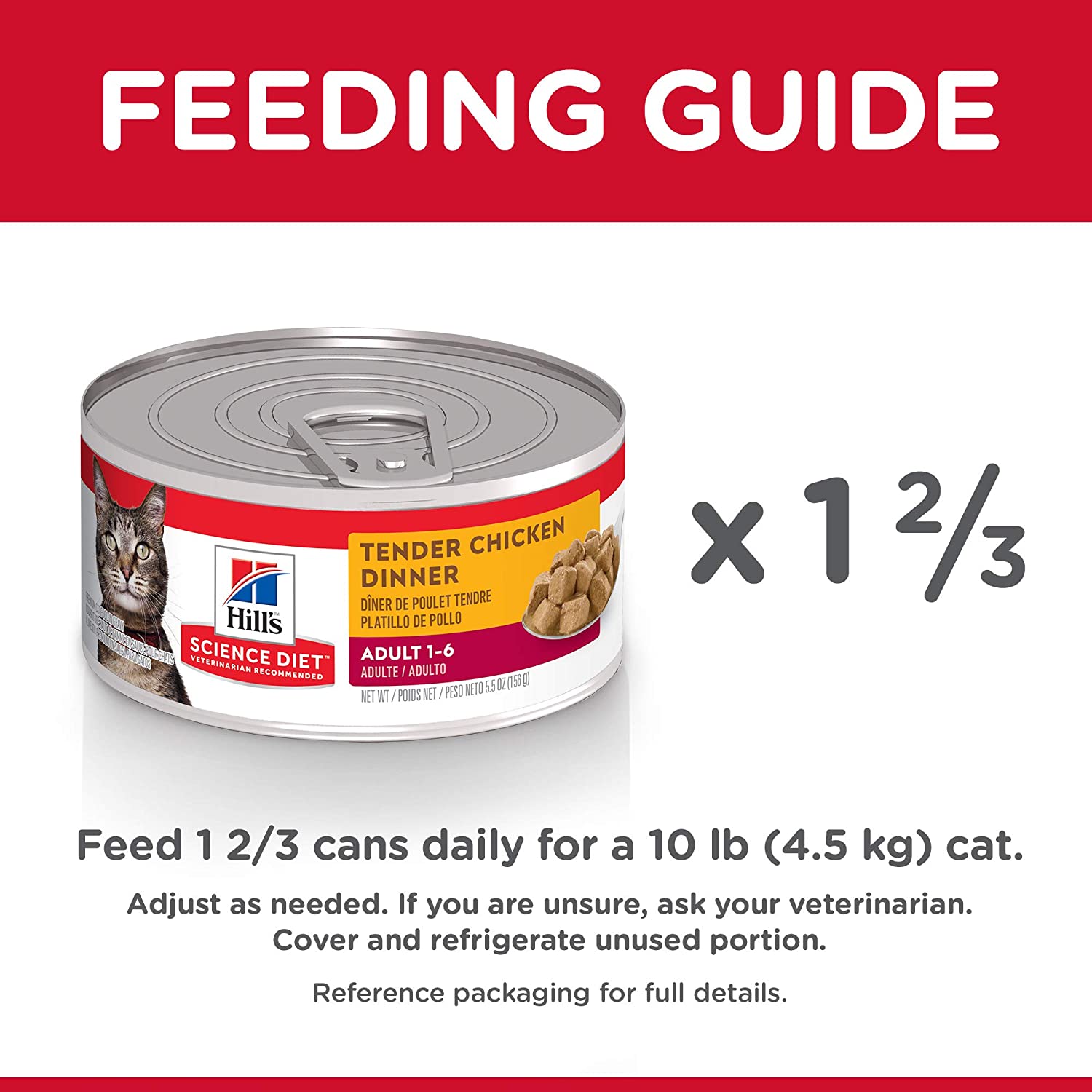 Hill's Science Diet Canned Cat Food Tender Dinners Adult Chicken  Canned Cat Food  | PetMax Canada