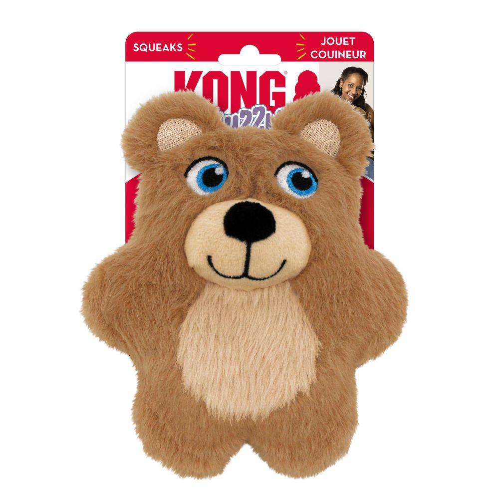 Kong Dog Toy Snuzzles Kiddos Teddy Bear  Dog Toys  | PetMax Canada