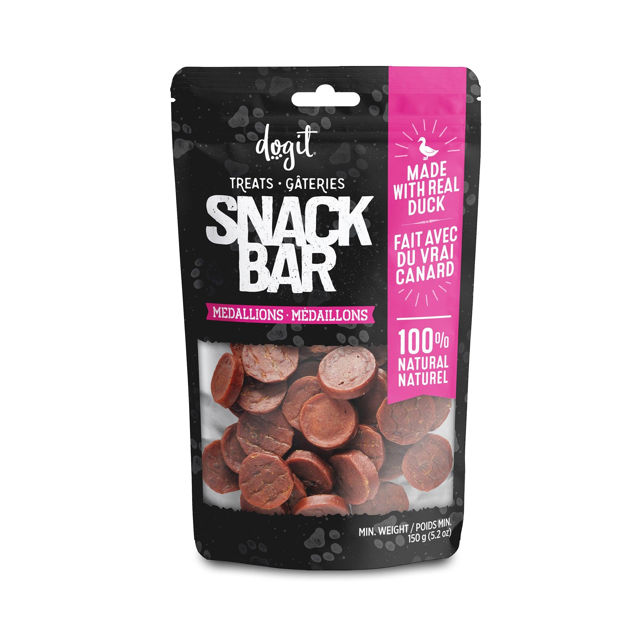 Dogit Snack Bar Dog Treats Duck Medallions - 150g - Dog Treats - Dogit - PetMax Canada