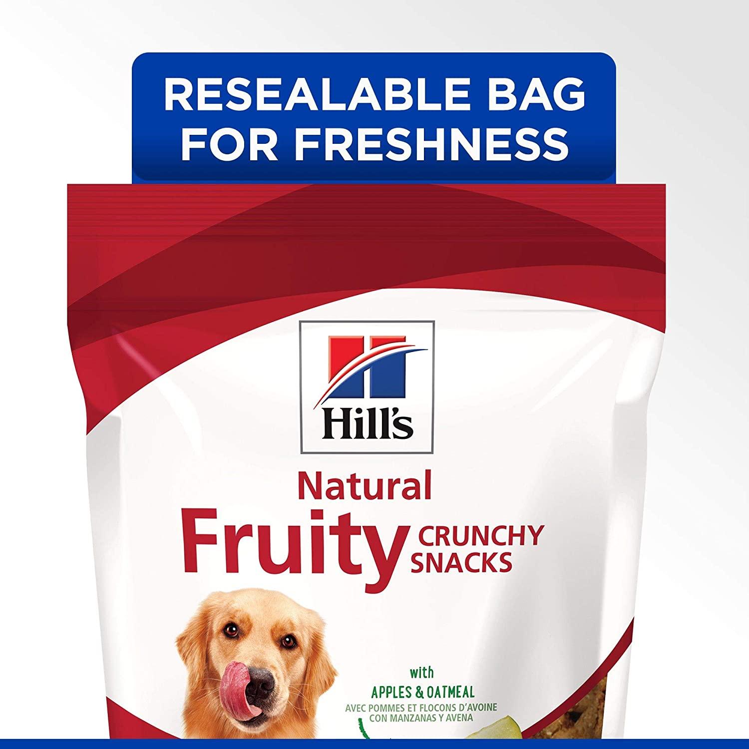 Hill's Science Diet Dog Treats Natural Fruity Apple & Oatmeal - 227g - Dog Treats - Hill's Science Diet - PetMax Canada