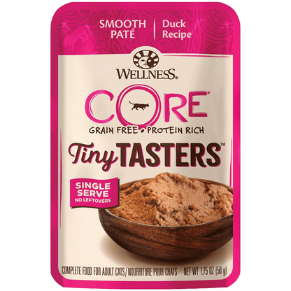 Wellness CORE Tiny Tasters Duck Wet Cat Food - 50g - Canned Cat Food - Wellness - PetMax Canada