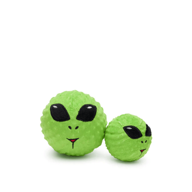 Fabdog Faball Squeaky Alien  Dog Toys  | PetMax Canada