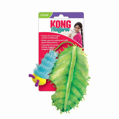Kong Cat Toy Flingaroo Caterpillar - Caterpillar - Cat Toys - Kong - PetMax Canada