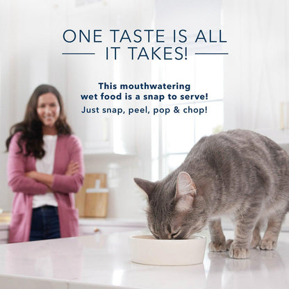 Blue Buffalo Tastefuls Spoonless Singles Adult Chicken Entree Pate - 74g - Canned Cat Food - Blue Buffalo - PetMax Canada