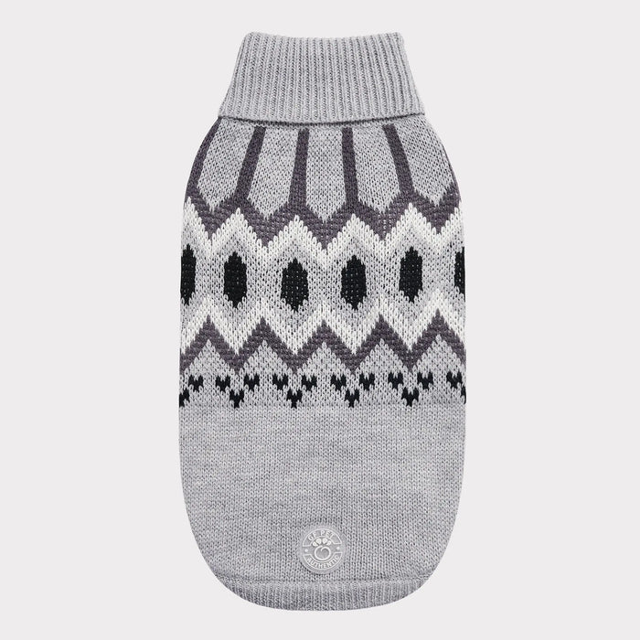 GF Pet Heritage Sweater Grey For Dogs  Sweaters  | PetMax Canada