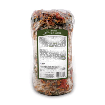 Living World Green Botanicals Hay Bale Vegetables - 200g - Small Animal Treats - Living World - PetMax Canada