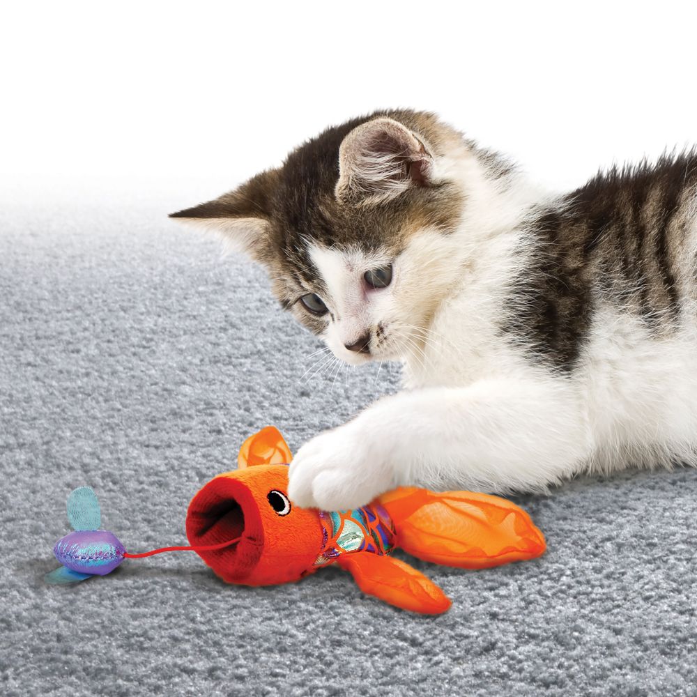 Kong Cat Toy Crackles Gulpz  Cat Toys  | PetMax Canada
