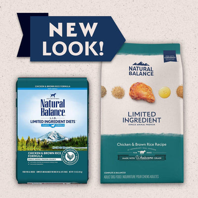 Natural Balance Limited Ingredient Diet Adult Dry Dog Food with Healthy Grains Chicken - 2.04 Kg - Dog Food - Natural Balance - PetMax Canada