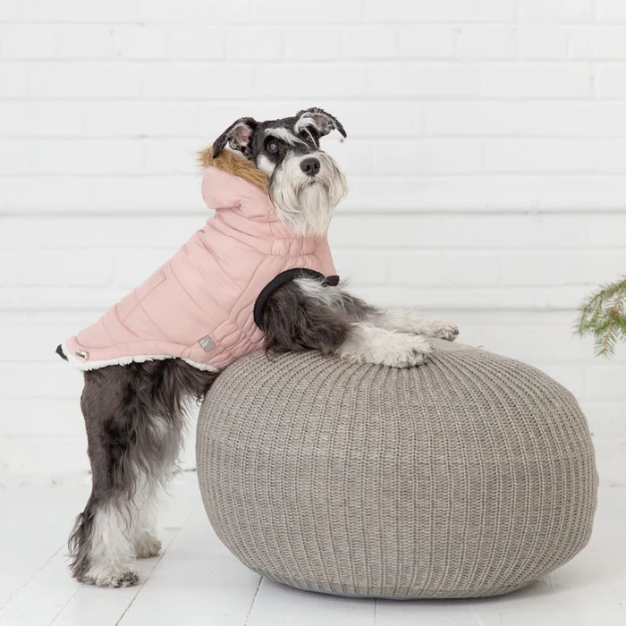 GF Pet Urban Parka Pink For Dogs  Coats  | PetMax Canada