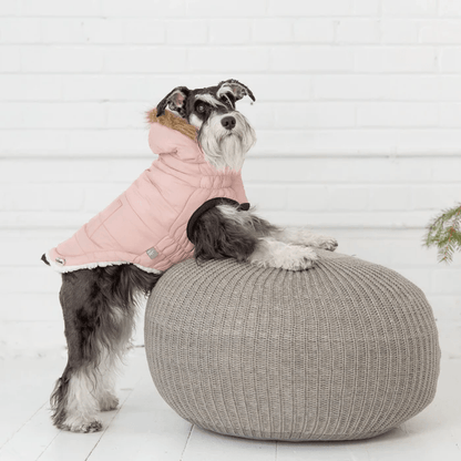 GF Pet Urban Parka Pink For Dogs - X-Small - Coats - GF Pet - PetMax Canada