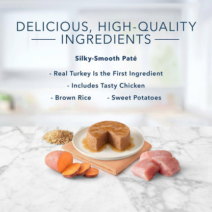 Blue Buffalo Tastefuls Adult Turkey And Chicken Entree Pate - 156g - Canned Cat Food - Blue Buffalo - PetMax Canada