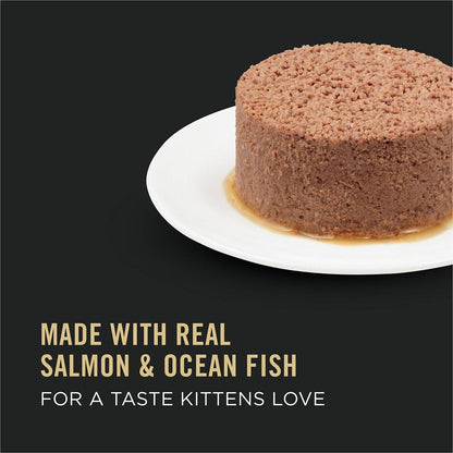 Purina Pro Plan Entree Kitten Food Salmon & Oceanfish - 85g - Canned Cat Food - Purina Pro Plan - PetMax Canada