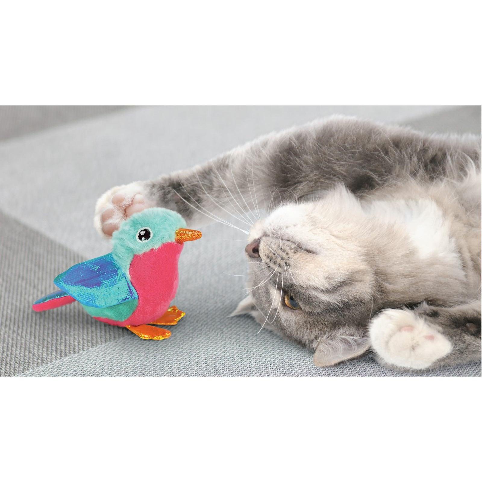 Kong Cat Toy Crackle Tweetz Bird - Bird - Cat Toys - Kong - PetMax Canada
