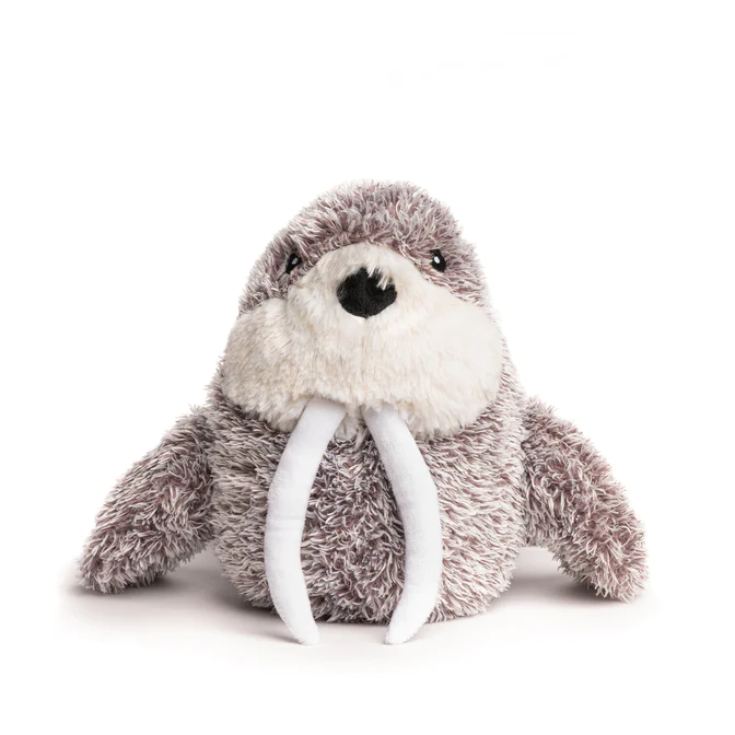 Fabdog Fluffy Dog Toy Walrus  Dog Toys  | PetMax Canada
