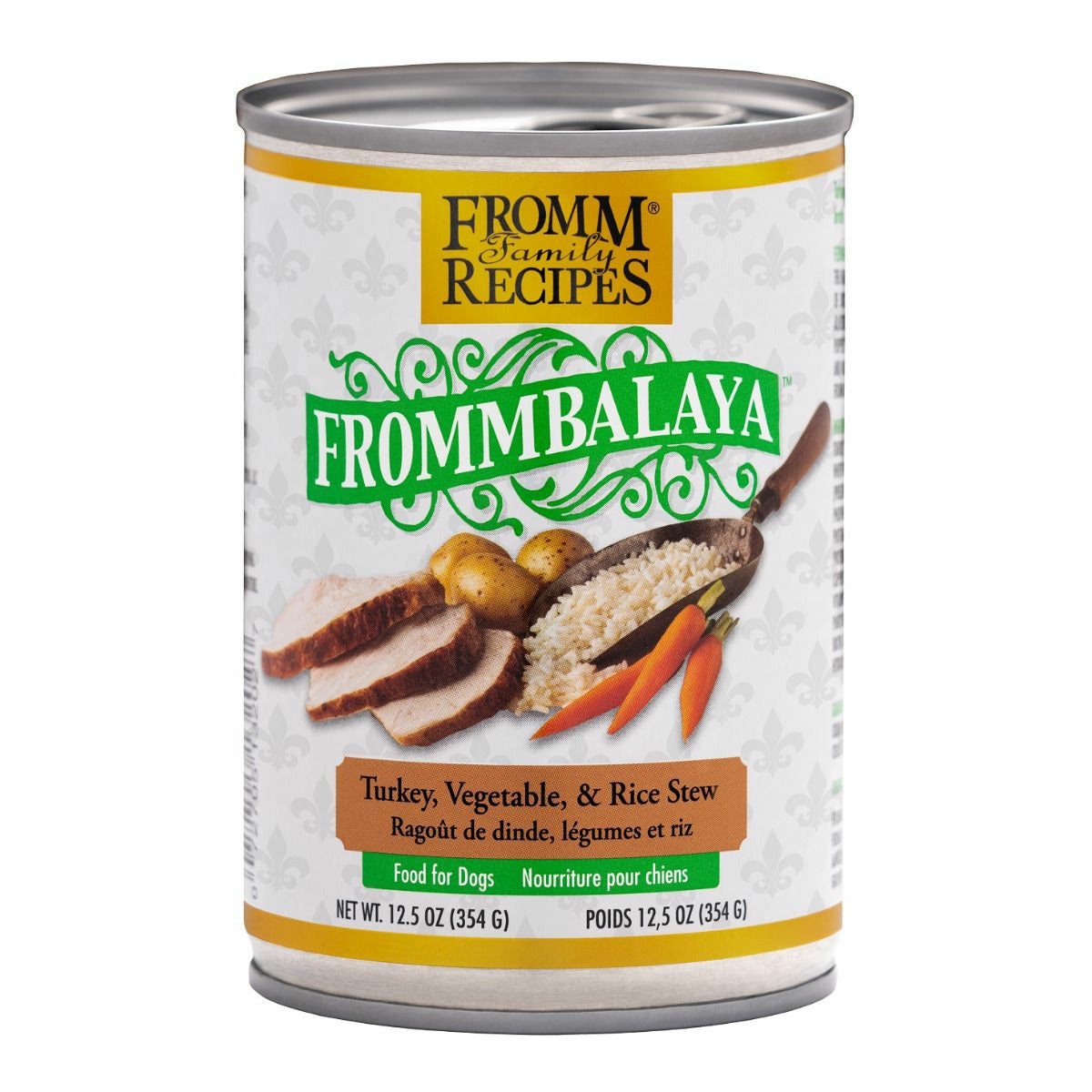 Frommbalaya Canned Dog Food Turkey, Veg & Rice Stew  Canned Dog Food  | PetMax Canada