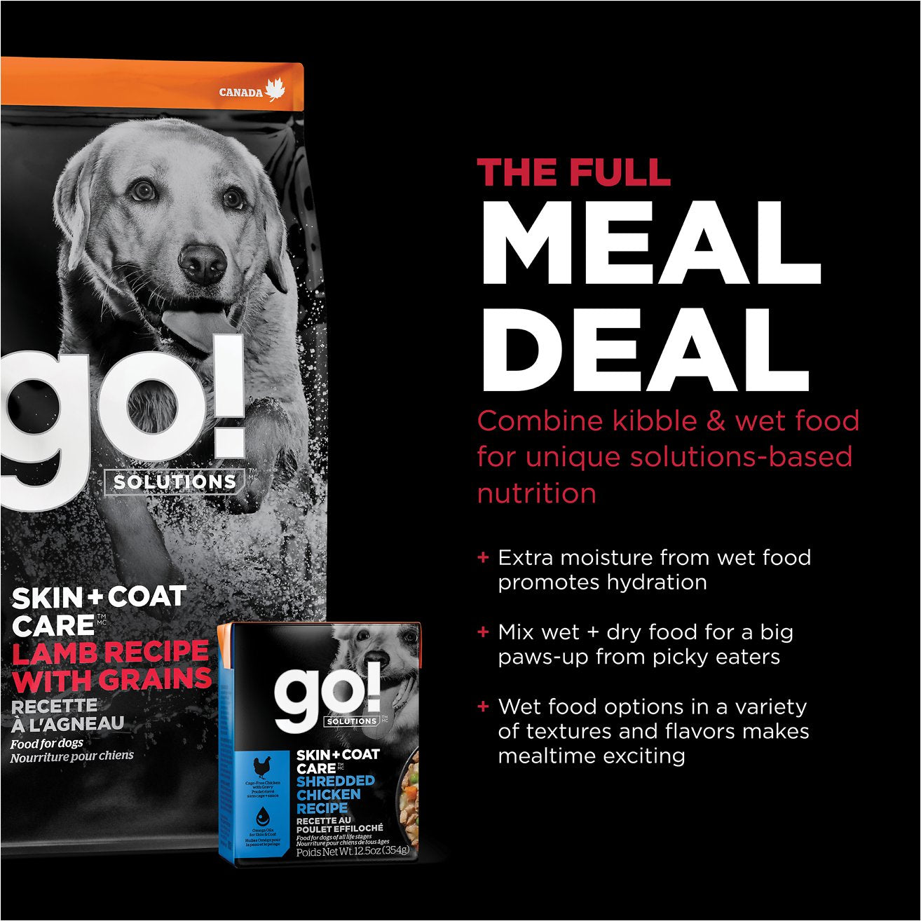 GO! SKIN + COAT CARE Lamb Recipe for dogs  Dog Food  | PetMax Canada