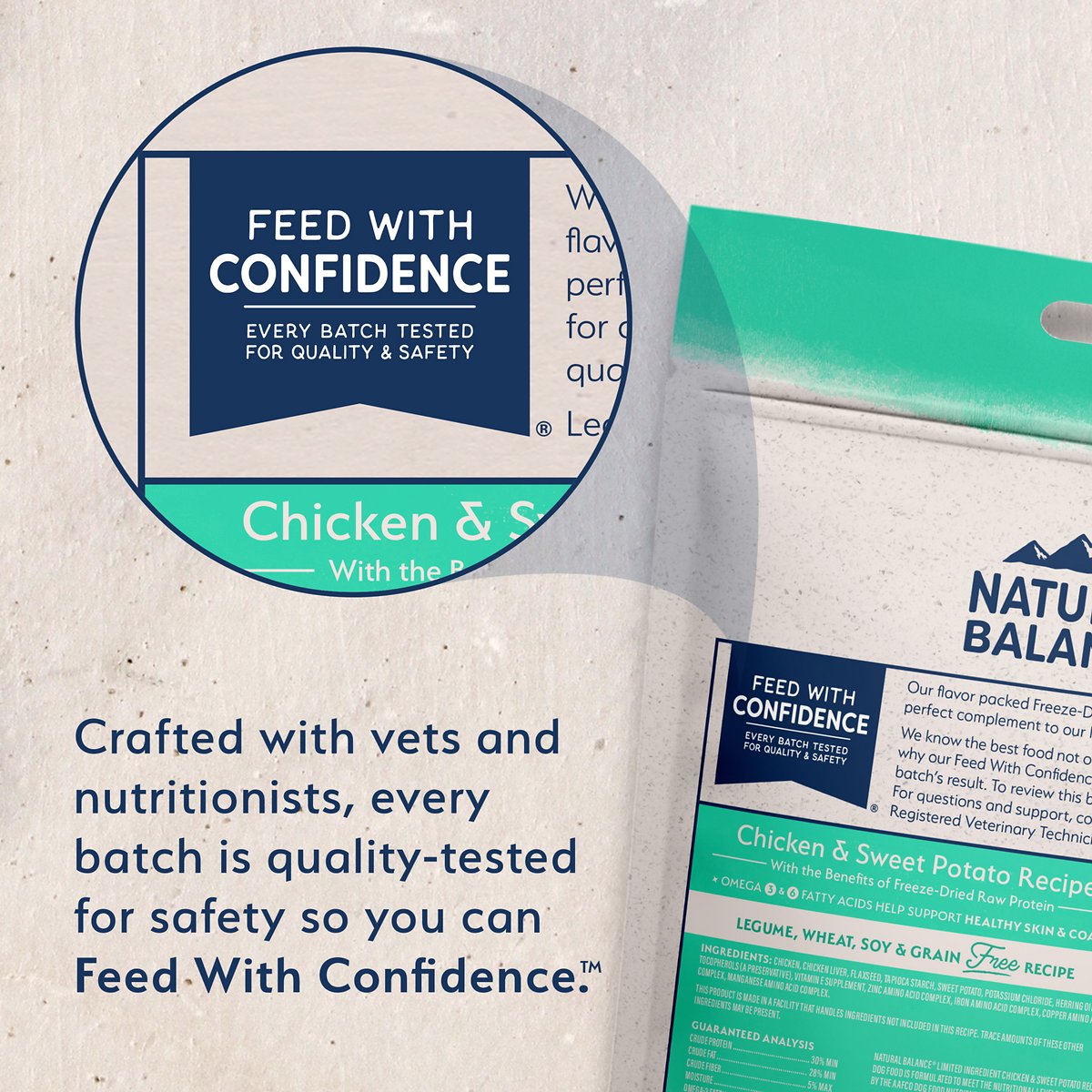 Natural Balance Limited Ingredient Diet Freeze Dried Raw Chicken & Sweet Potato Recipe Dog Food  Dog Treats  | PetMax Canada