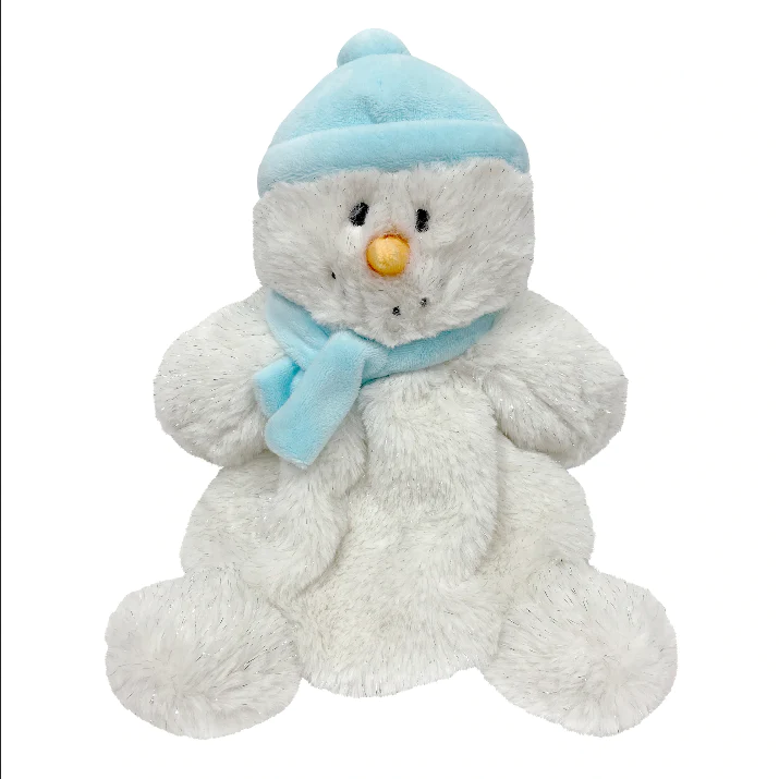 Foufou Winter Sparkle Stuffless Crinkle Snowman  Dog Toys  | PetMax Canada