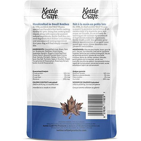 Kettle Craft Bison & Blueberry Small Bite Dog Treats - 170g - Dog Treats - Kettle Craft - PetMax Canada