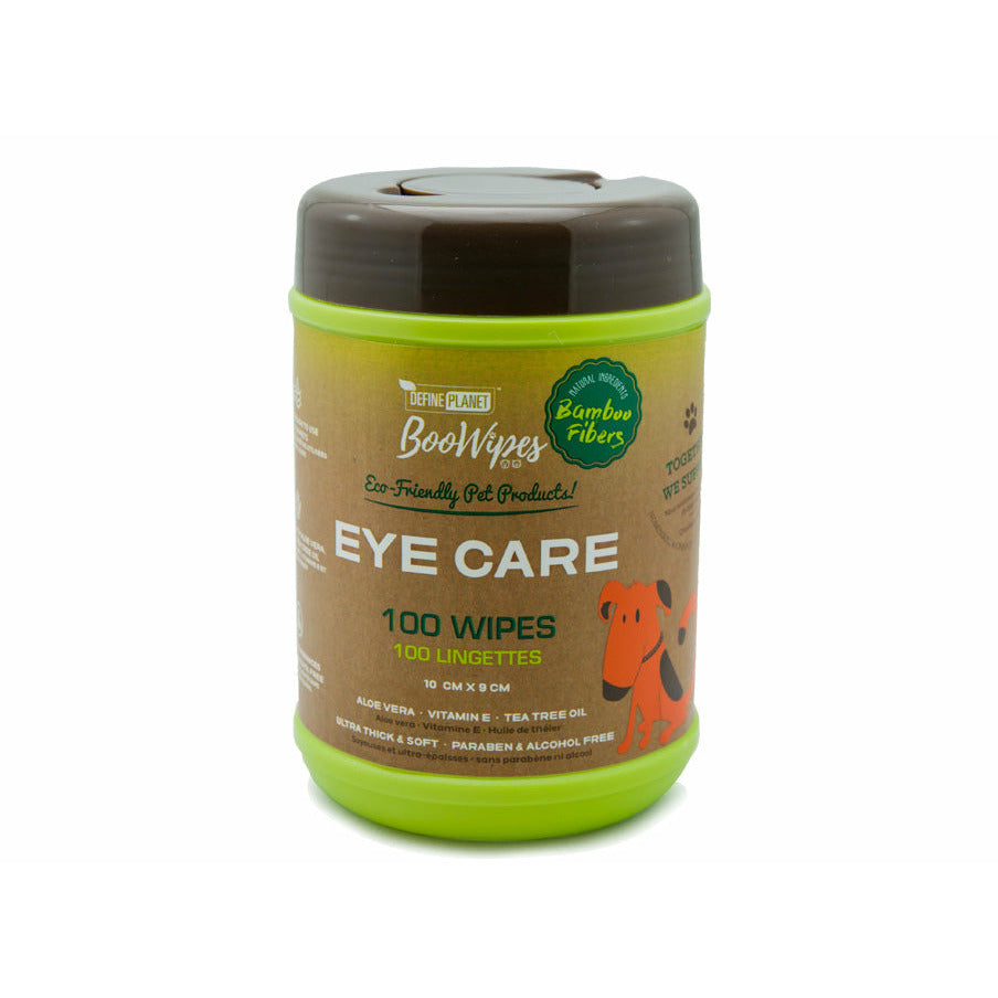 Define Planet Eye Care Boo Wipes  Grooming  | PetMax Canada