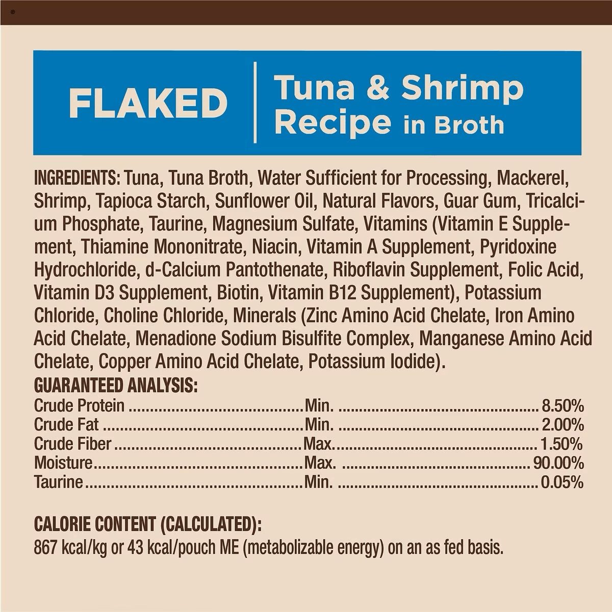 Wellness CORE Tiny Tasters Flaked Tuna & Shrimp in Sauce Wet Cat Food - 50g - Canned Cat Food - Wellness - PetMax Canada