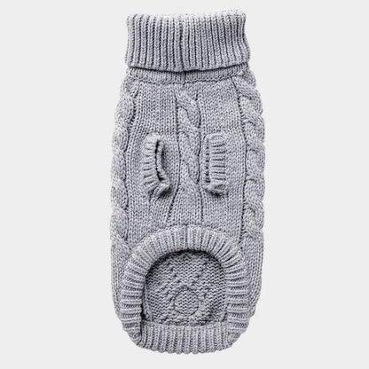 GF Pet Chalet Sweater Grey For Dogs - XX-Small - Sweaters - GF Pet - PetMax Canada