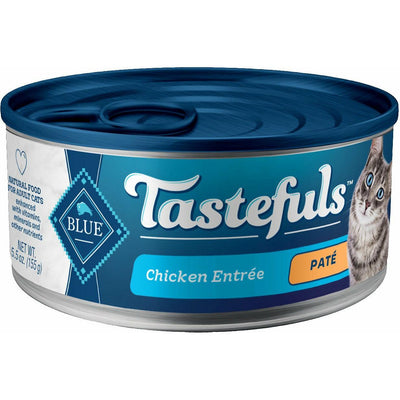 Blue Buffalo Tastefuls Adult Chicken Entree Pate - 156g - Canned Cat Food - Blue Buffalo - PetMax Canada