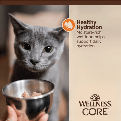 Wellness CORE Tiny Tasters Minced Chicken in Gravy Wet Cat Food - 50g - Canned Cat Food - Wellness - PetMax Canada