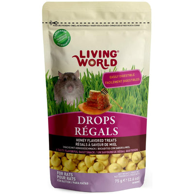 Living World Rat Treat Honey Flavour  Small Animal Food Treats  | PetMax Canada