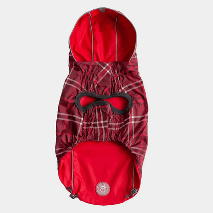 GF Pet Reversible Raincoat Red For Dogs - Small - Coats - GF Pet - PetMax Canada