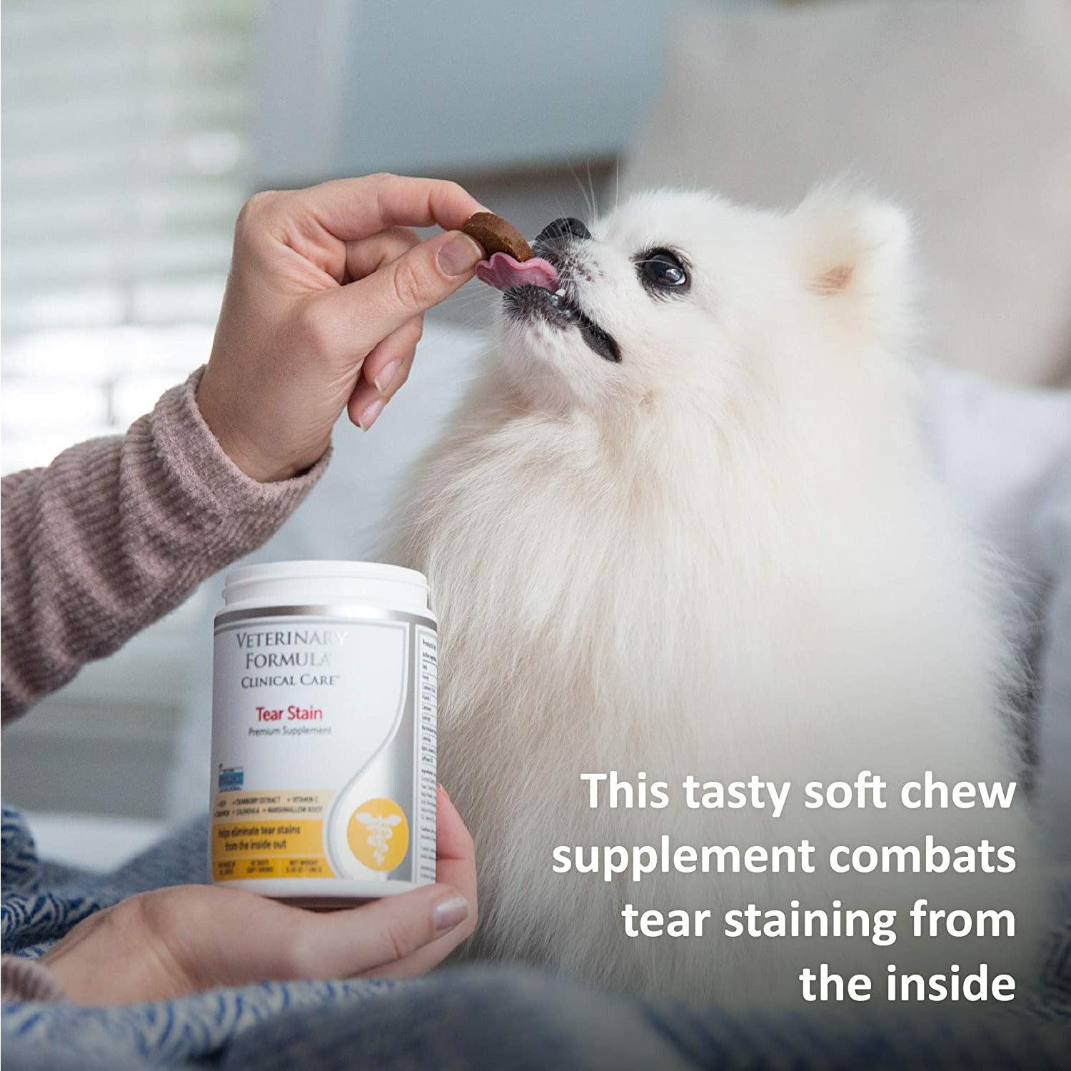 Veterinary Formula Clinical Care Tear Stain Premium Supplement - 30 Count - Health Care - Synergy Labs - PetMax Canada