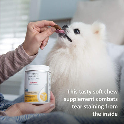Veterinary Formula Clinical Care Tear Stain Premium Supplement - 30 Count - Health Care - Synergy Labs - PetMax Canada