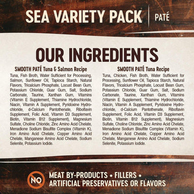 Wellness CORE Tiny Tasters Pâté Sea Variety Pack - 12 x 50g - Canned Cat Food - Wellness - PetMax Canada