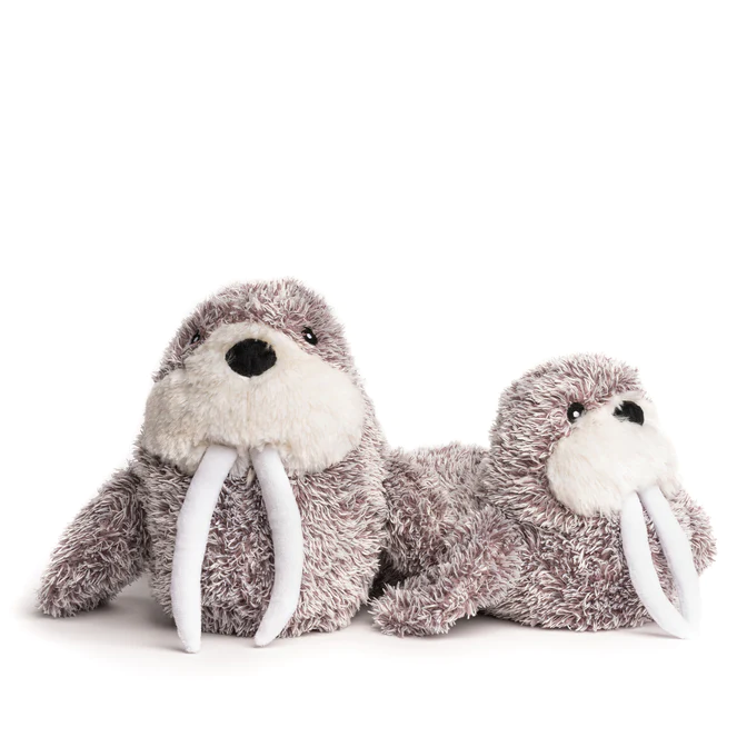 Fabdog Fluffy Dog Toy Walrus  Dog Toys  | PetMax Canada