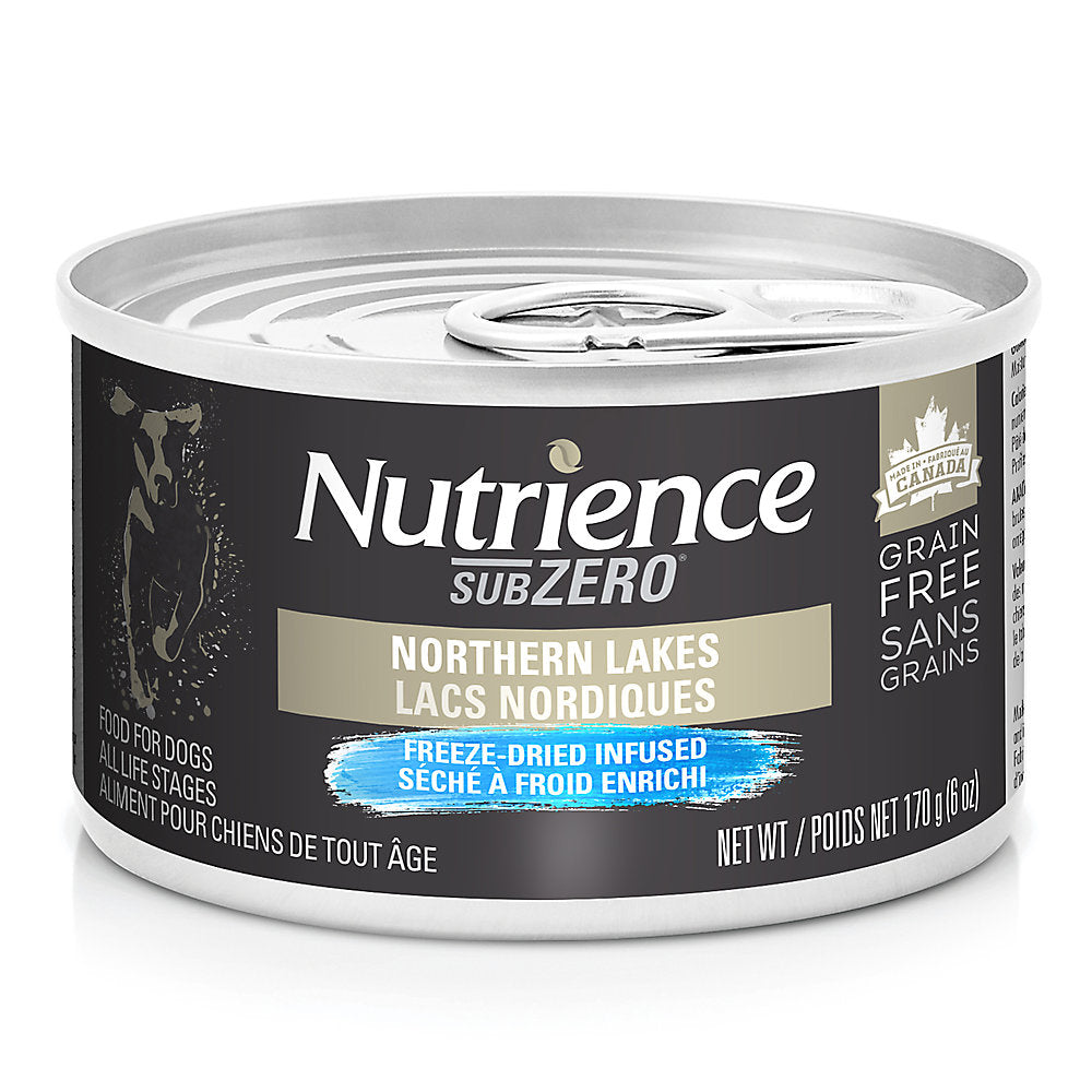 Nutrience Canned Adult Dog Food Grain Free Northern Lakes 170g Canned Dog Food 170g | PetMax Canada